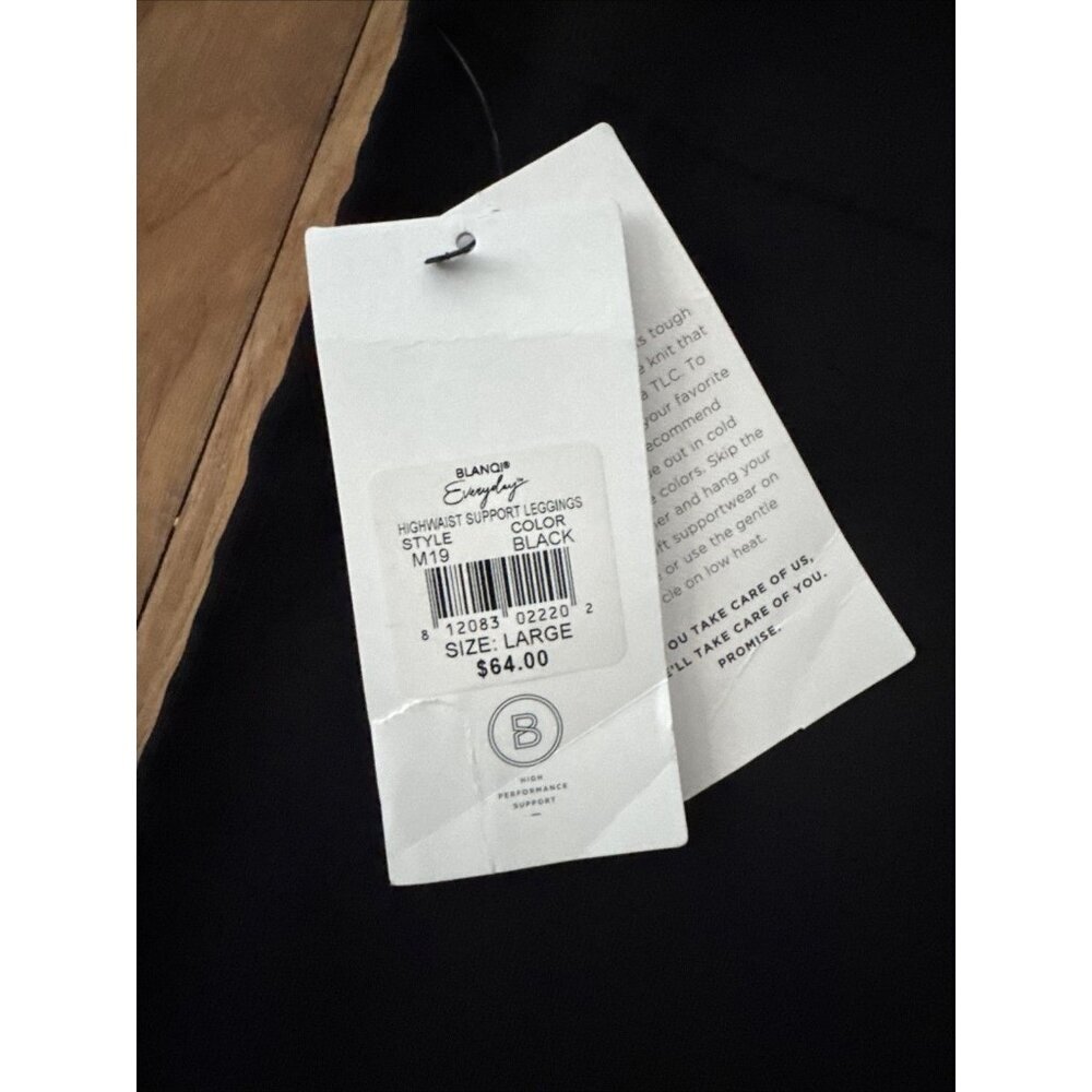 BLANQI Everyday Maternity High Waist Support Black Size Large - Picture 4 of 6